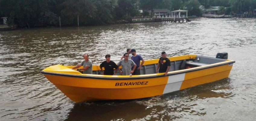 En el Día de la Industria Naval “Astillero Benavídez” entregó dos embarcaciones