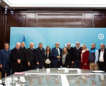 De Mendiguren recibió a la Mesa de la Industria Naval