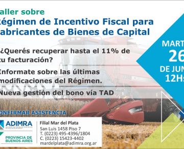 Régimen de Incentivo Fiscal para Fabricantes de Benes de Capital