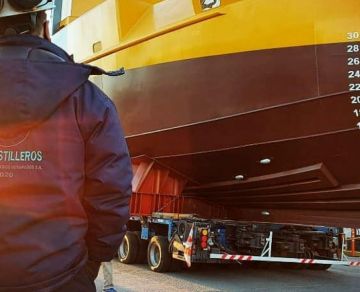 Empresas marplatenses construyen el buque de pesca más grande del país