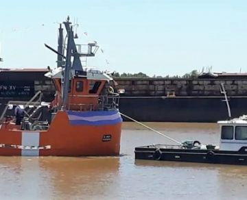 Astillero Río Paraná Sur botó el buque pesquero “El Arca”